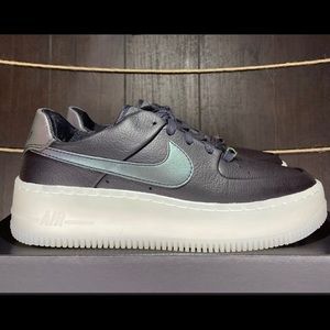 Nike Air Force 1 One Sage LX Oil Grey Women's 7.5